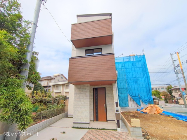 さいたま市浦和区元町1丁目の新築戸建て完成写真 2024年11月11日撮影