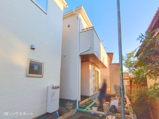 さいたま市北区吉野町２丁目 新築戸建ての外構写真