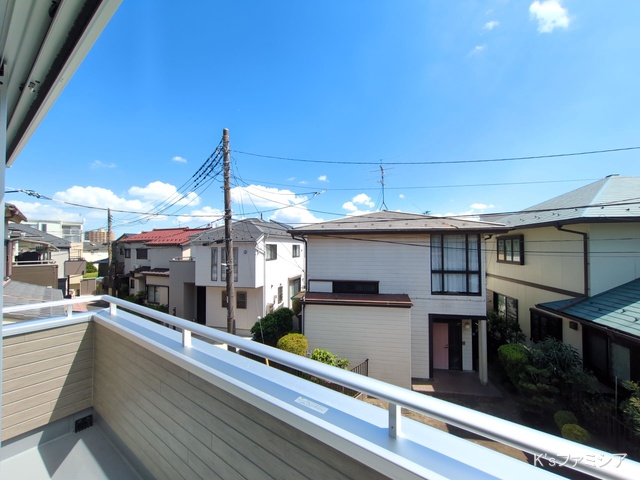 さいたま市見沼区大字小深作の新築戸建てバルコニー写真 2025年7月31日撮影