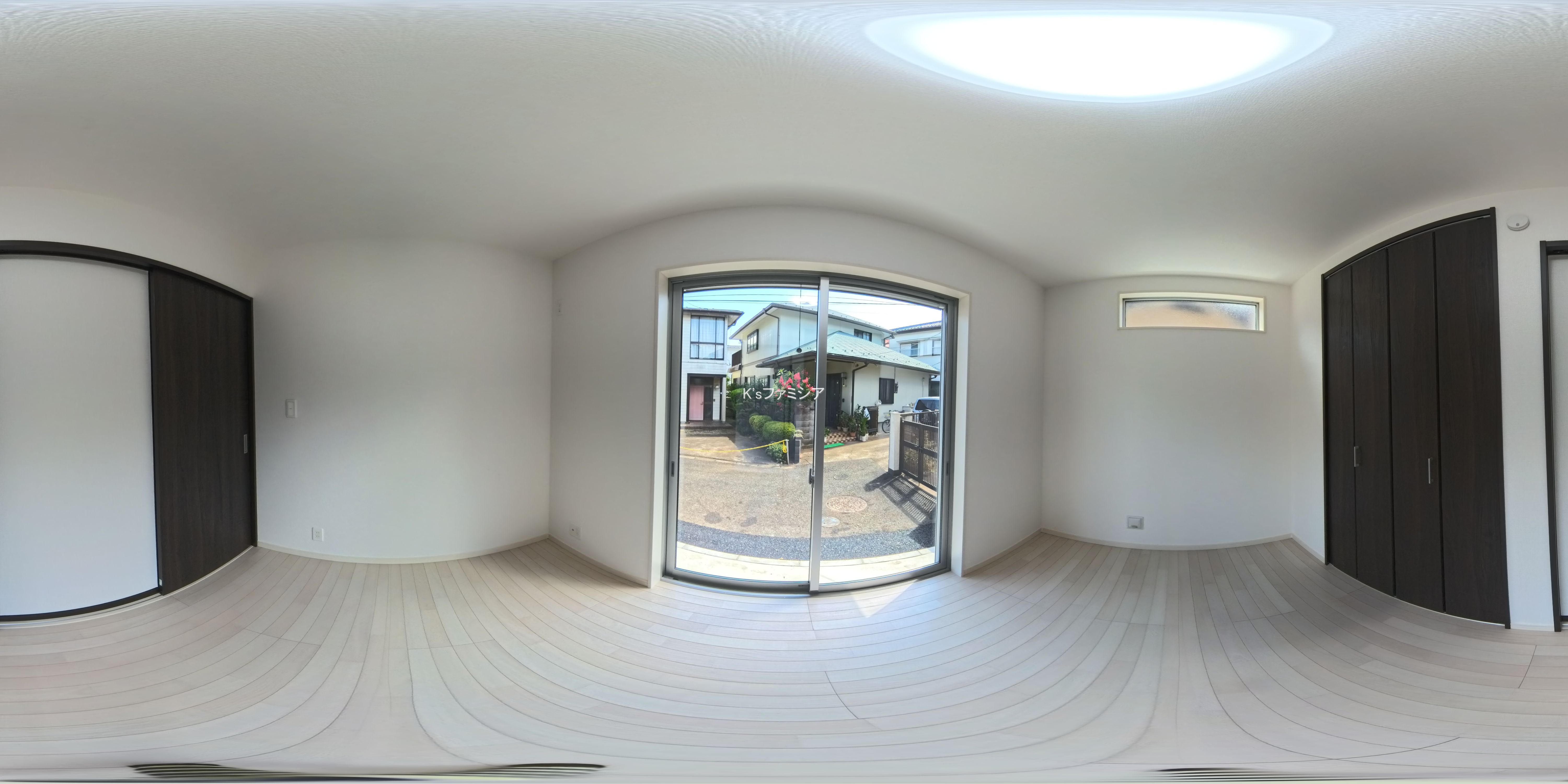 さいたま市見沼区大字小深作の新築戸建てパノラマ（居室サブ）写真 2025年7月31日撮影