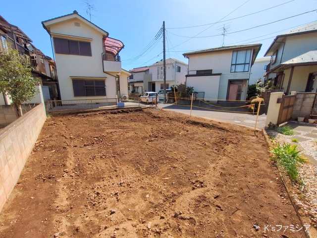 さいたま市見沼区大字小深作の新築戸建て更地・土地写真 2025年3月7日撮影