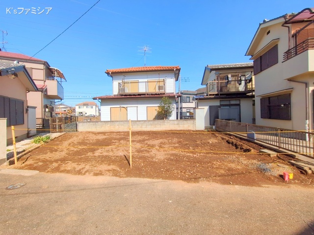 さいたま市見沼区大字小深作の新築戸建て更地・土地写真 2025年3月7日撮影