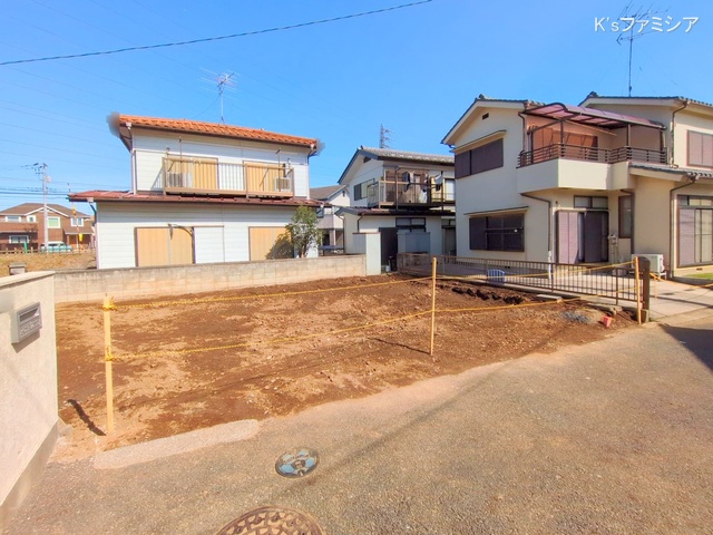 さいたま市見沼区大字小深作の新築戸建て更地・土地写真 2025年3月7日撮影