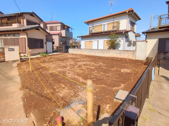 さいたま市見沼区大字小深作の新築戸建て更地・土地写真 2025年3月7日撮影