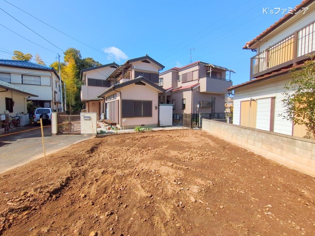 さいたま市見沼区大字小深作の新築戸建て更地・土地写真 2025年3月7日撮影