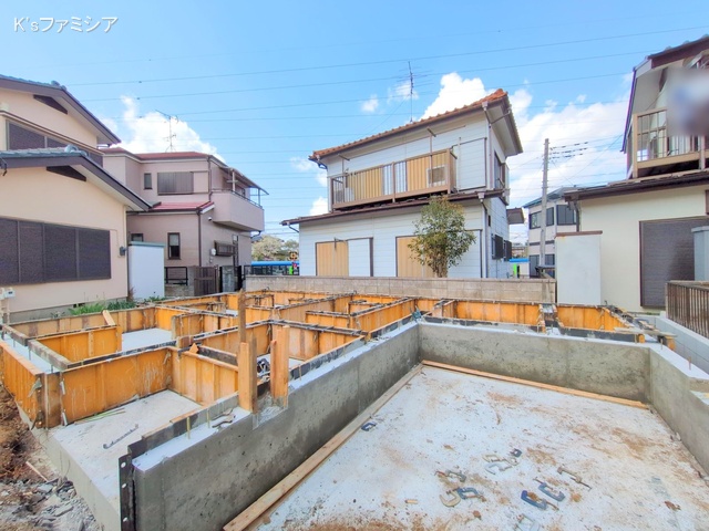 さいたま市見沼区大字小深作の新築戸建て基礎写真 2025年4月12日撮影