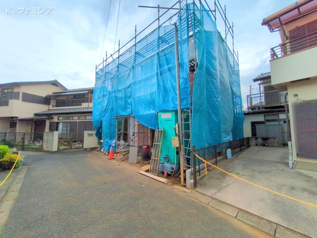 さいたま市見沼区大字小深作の新築戸建てシート写真 2025年5月9日撮影