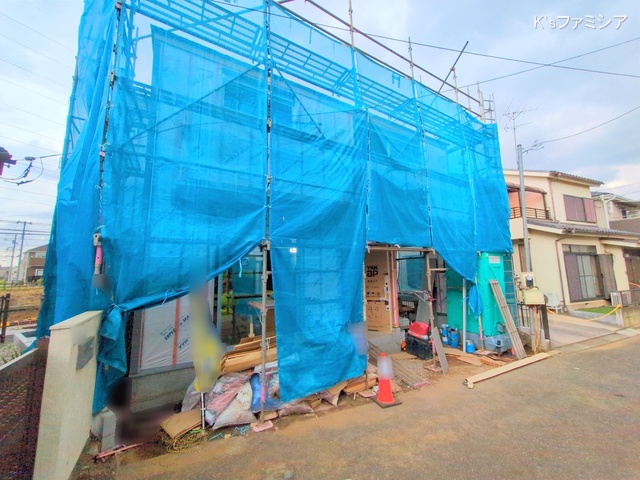 さいたま市見沼区大字小深作の新築戸建てシート写真 2025年5月9日撮影