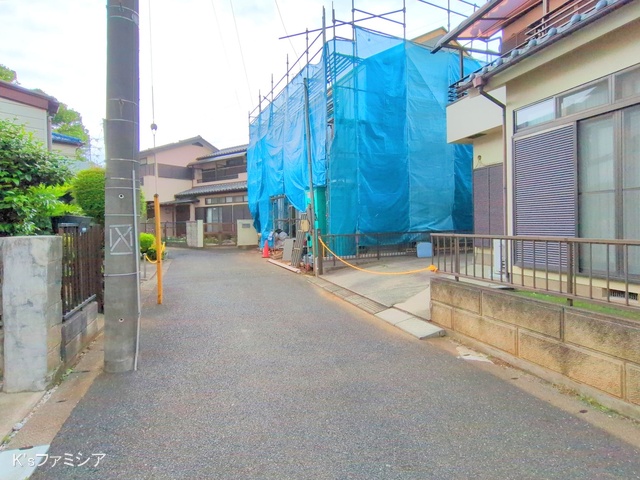 さいたま市見沼区大字小深作の新築戸建てシート写真 2025年5月9日撮影