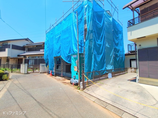 さいたま市見沼区大字小深作の新築戸建てシート写真 2025年6月5日撮影