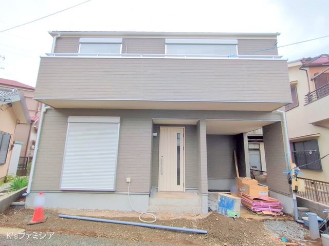 さいたま市見沼区大字小深作の新築戸建て外構写真 2025年6月26日撮影