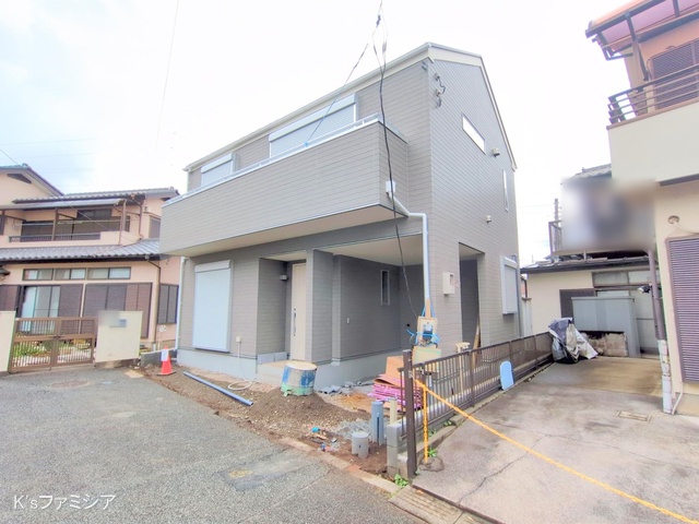 さいたま市見沼区大字小深作の新築戸建て外構写真 2025年6月26日撮影