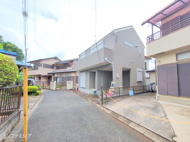 さいたま市見沼区大字小深作の新築戸建て外構写真 2025年6月26日撮影