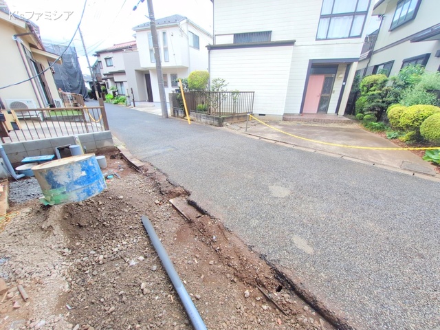 さいたま市見沼区大字小深作の新築戸建て外構写真 2025年6月26日撮影