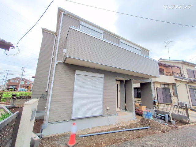 さいたま市見沼区大字小深作の新築戸建て外構写真 2025年6月26日撮影