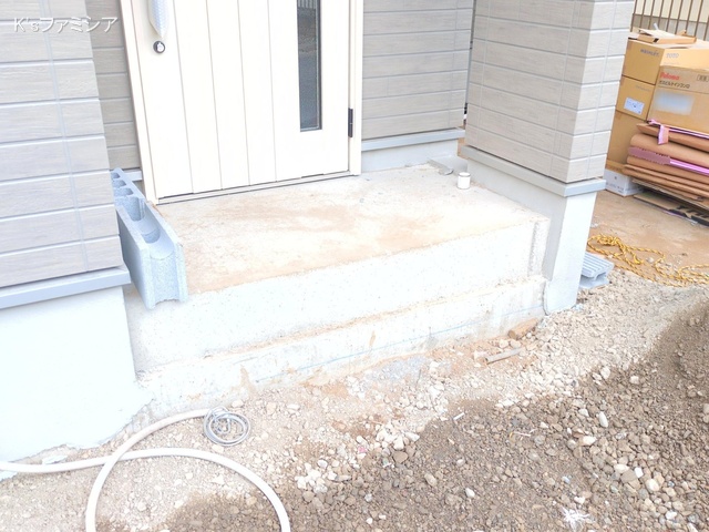 さいたま市見沼区大字小深作の新築戸建て外構写真 2025年6月26日撮影