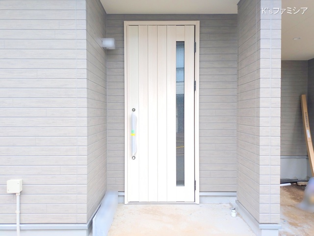 さいたま市見沼区大字小深作の新築戸建て外構写真 2025年6月26日撮影