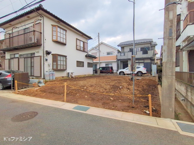 さいたま市見沼区大字蓮沼の新築戸建て更地・土地写真 2025年3月24日撮影