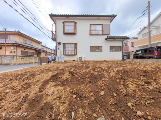 さいたま市見沼区大字蓮沼の新築戸建て更地・土地写真 2025年3月24日撮影