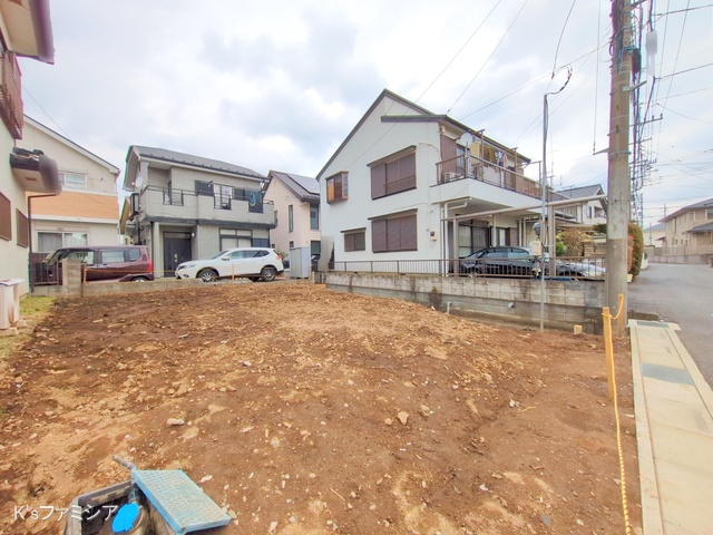 さいたま市見沼区大字蓮沼の新築戸建て更地・土地写真 2025年3月24日撮影