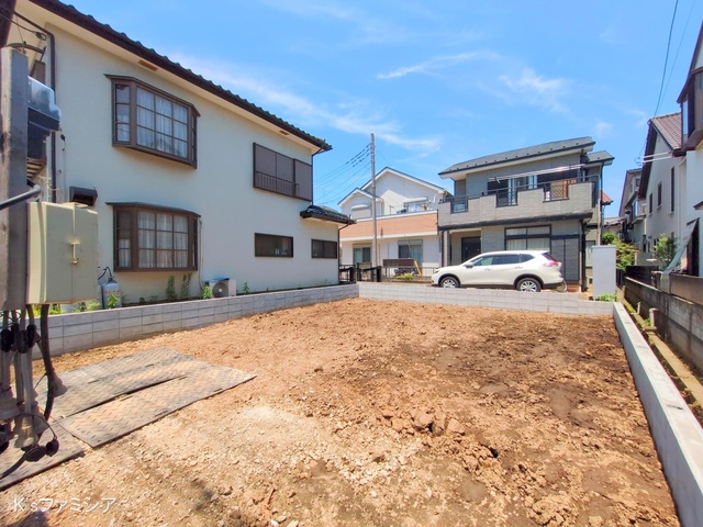 さいたま市見沼区大字蓮沼の新築戸建て更地・土地写真 2025年6月19日撮影