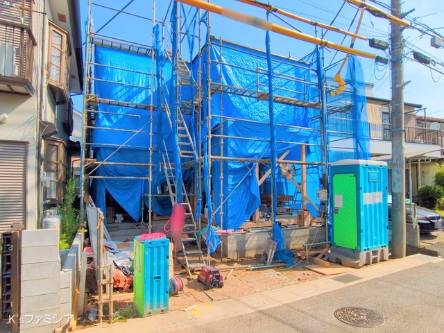 さいたま市見沼区大字蓮沼の新築戸建て上棟写真 2025年7月28日撮影