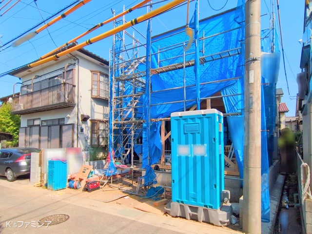 さいたま市見沼区大字蓮沼の新築戸建て上棟写真 2025年7月28日撮影