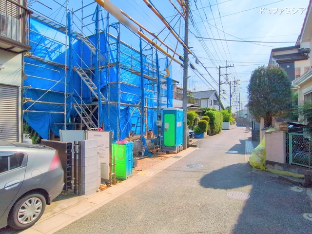 さいたま市見沼区大字蓮沼の新築戸建て上棟写真 2025年7月28日撮影