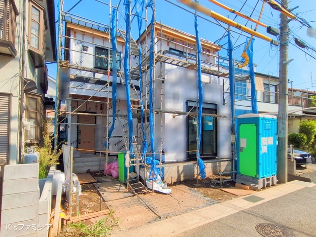 さいたま市見沼区大字蓮沼の新築戸建てシート写真 2025年8月18日撮影