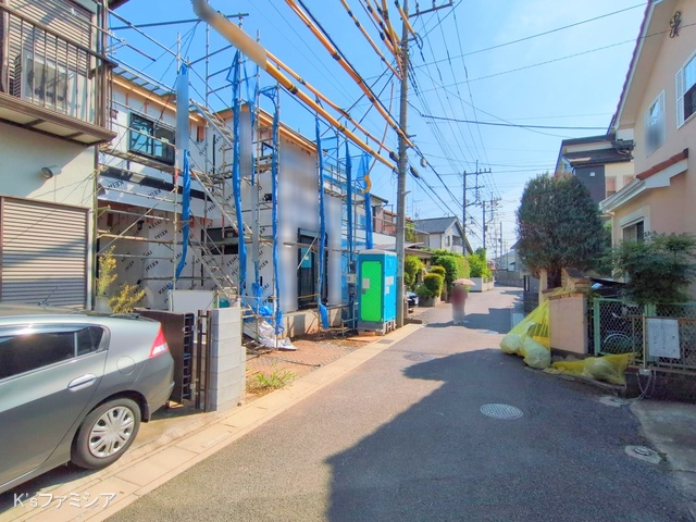 さいたま市見沼区大字蓮沼の新築戸建てシート写真 2025年8月18日撮影