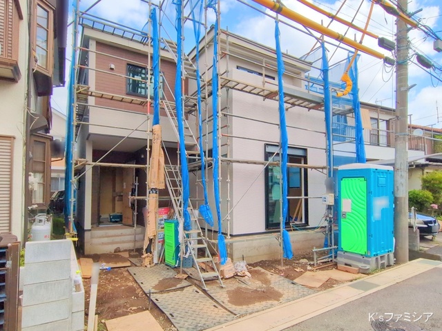 さいたま市見沼区大字蓮沼の新築戸建てシート写真 2025年9月11日撮影