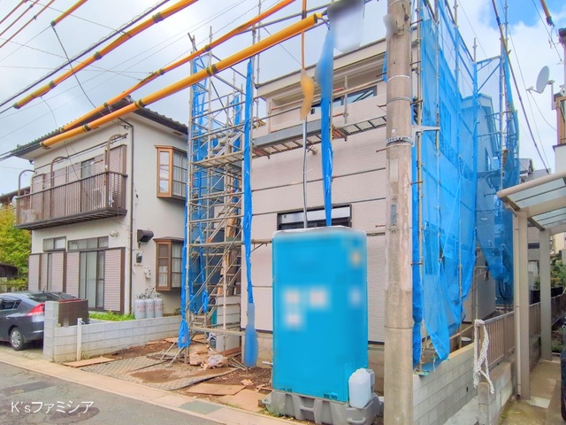 さいたま市見沼区大字蓮沼の新築戸建てシート写真 2025年9月11日撮影