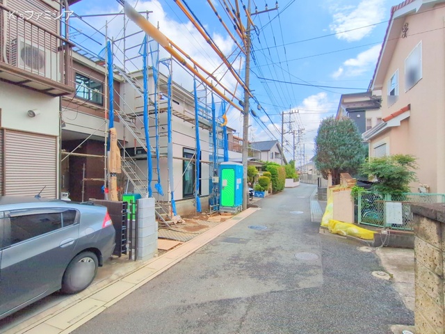 さいたま市見沼区大字蓮沼の新築戸建てシート写真 2025年9月11日撮影