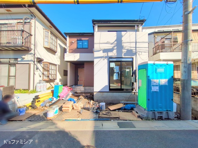 さいたま市見沼区大字蓮沼の新築戸建て外構写真 2025年9月24日撮影