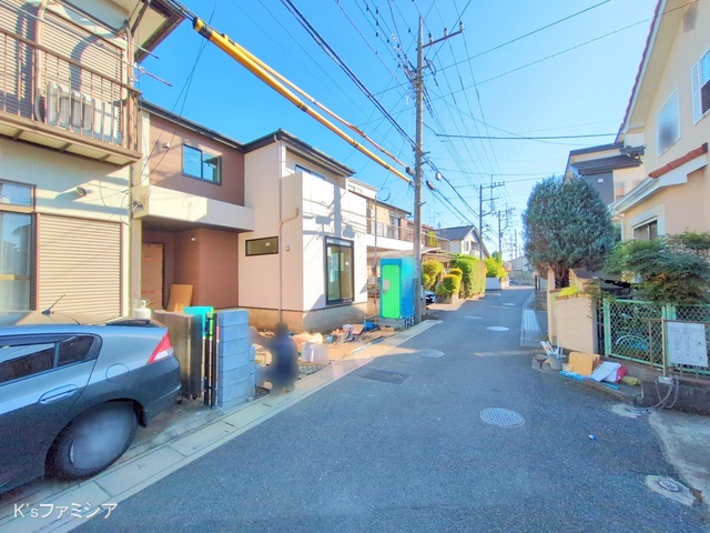 さいたま市見沼区大字蓮沼の新築戸建て外構写真 2025年9月24日撮影