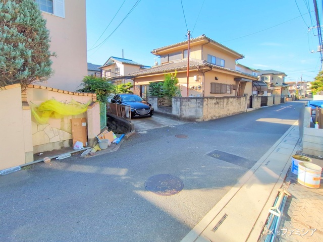 さいたま市見沼区大字蓮沼の新築戸建て外構写真 2025年9月24日撮影