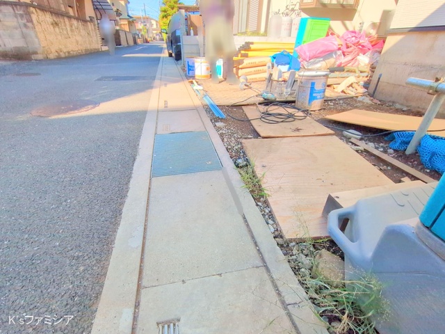 さいたま市見沼区大字蓮沼の新築戸建て外構写真 2025年9月24日撮影