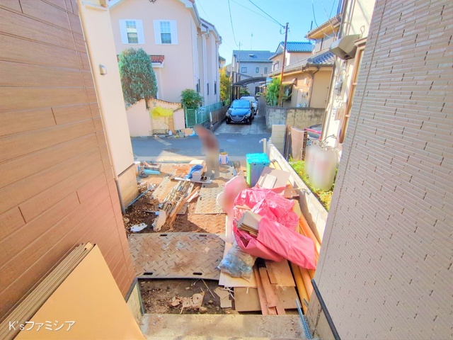 さいたま市見沼区大字蓮沼の新築戸建て外構写真 2025年9月24日撮影