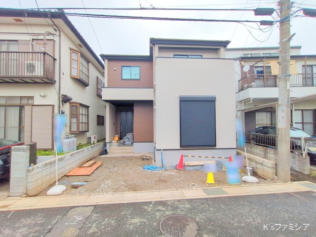 さいたま市見沼区大字蓮沼の新築戸建て外構写真 2025年10月15日撮影