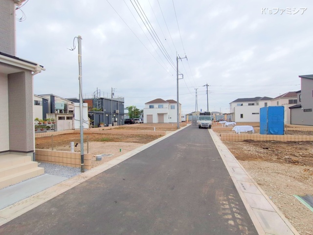 桶川市大字加納の新築戸建て更地・土地写真 2025年5月9日撮影