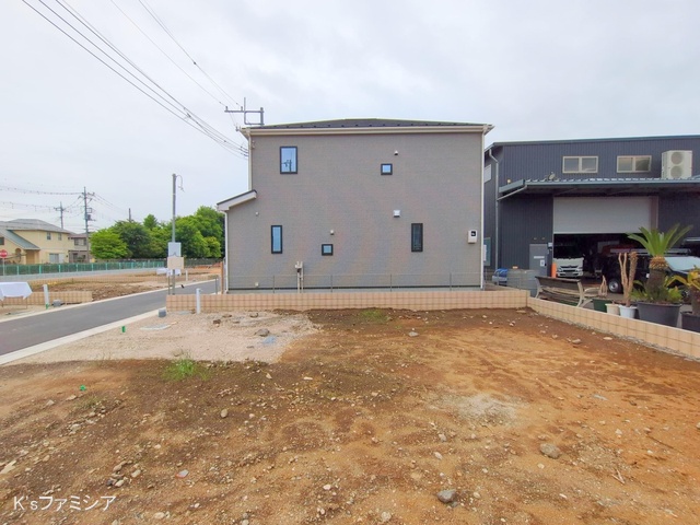 桶川市大字加納の新築戸建て更地・土地写真 2025年5月9日撮影