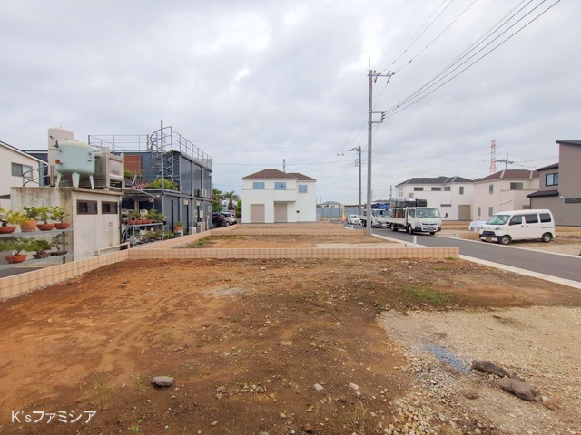 桶川市大字加納の新築戸建て更地・土地写真 2025年5月9日撮影