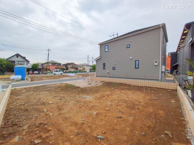 桶川市大字加納の新築戸建て更地・土地写真 2025年5月9日撮影