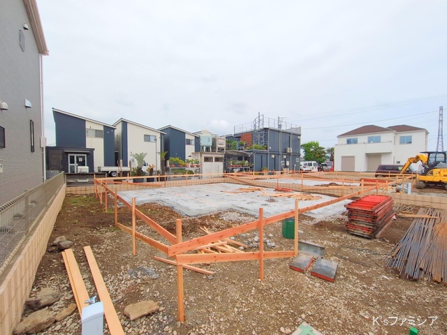 桶川市大字加納の新築戸建て基礎写真 2025年5月23日撮影