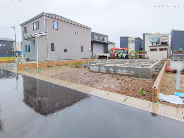 桶川市大字加納の新築戸建て基礎写真 2025年6月11日撮影