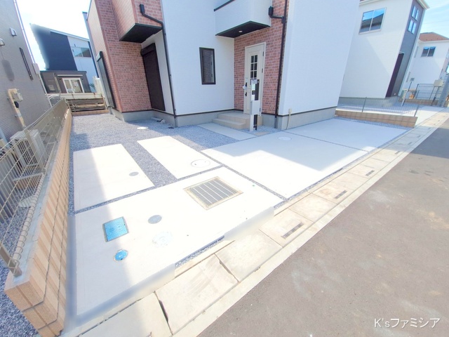 桶川市大字加納の新築戸建て完成写真 2025年9月2日撮影