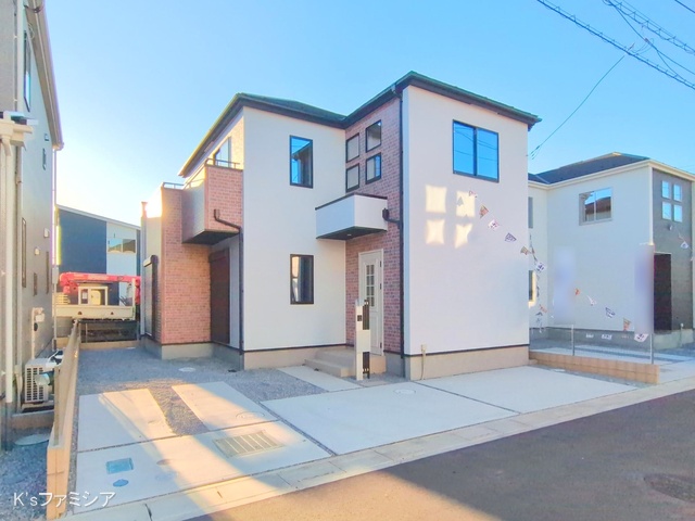 桶川市大字加納の新築戸建て完成写真 2025年12月4日撮影