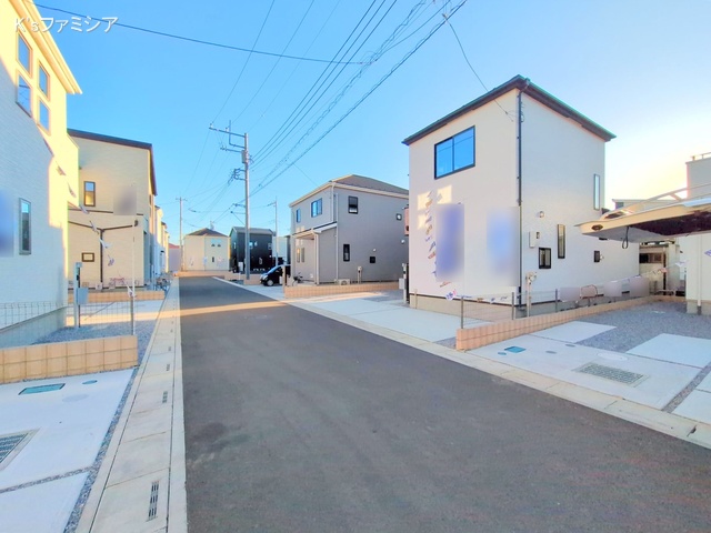 桶川市大字加納の新築戸建て完成写真 2025年12月4日撮影