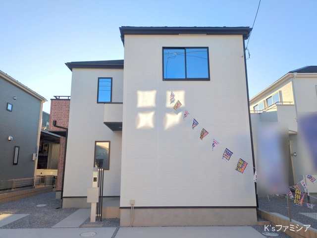 桶川市大字加納の新築戸建て完成写真 2025年12月4日撮影