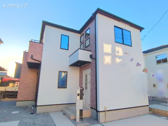 桶川市大字加納の新築戸建て完成写真 2025年12月4日撮影